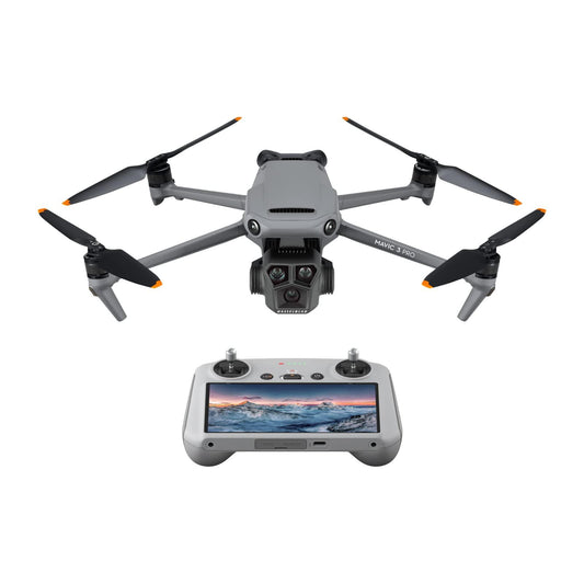 DJI Mavic 3 Pro Cine con DJI RC Pro (Pantalla Alta), Drone Insignia con Triple Cámara, Soporte Apple ProRes con 1TB de Almacenamiento, 3 Baterías Inteligentes de Vuelo, Cumple con ID Remoto de la FAA - YETEK