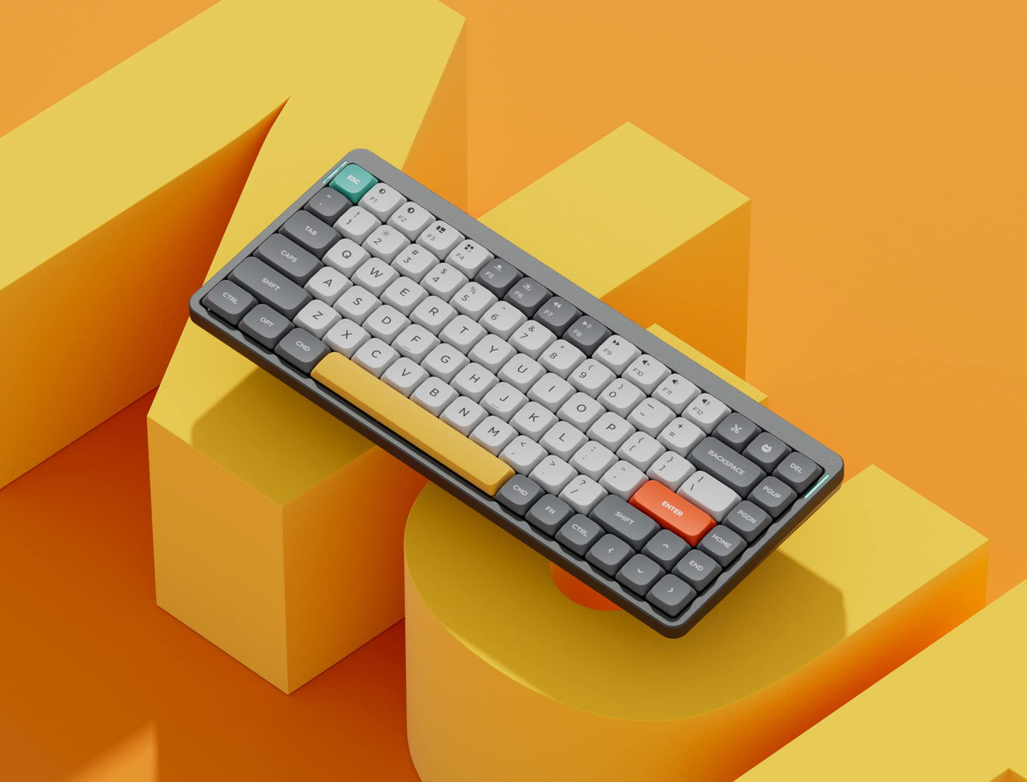 Teclado Mecánico NuPhy Air75: Ultrafino, Inalámbrico y Compatible con Windows y Mac