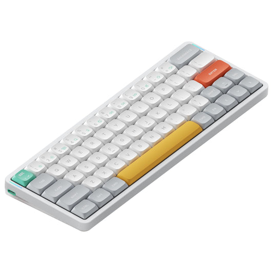 Teclado Mecánico Inalámbrico NuPhy Air60 V2 - Compacto, Bajo Perfil, RGB y Bluetooth 5.1 | Windows/macOS/Linux