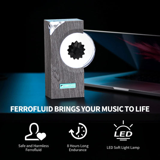 Sovenomund Ferrofluid Lamp: Interactive and Relaxing Decoration for Musicians and Enthusiasts