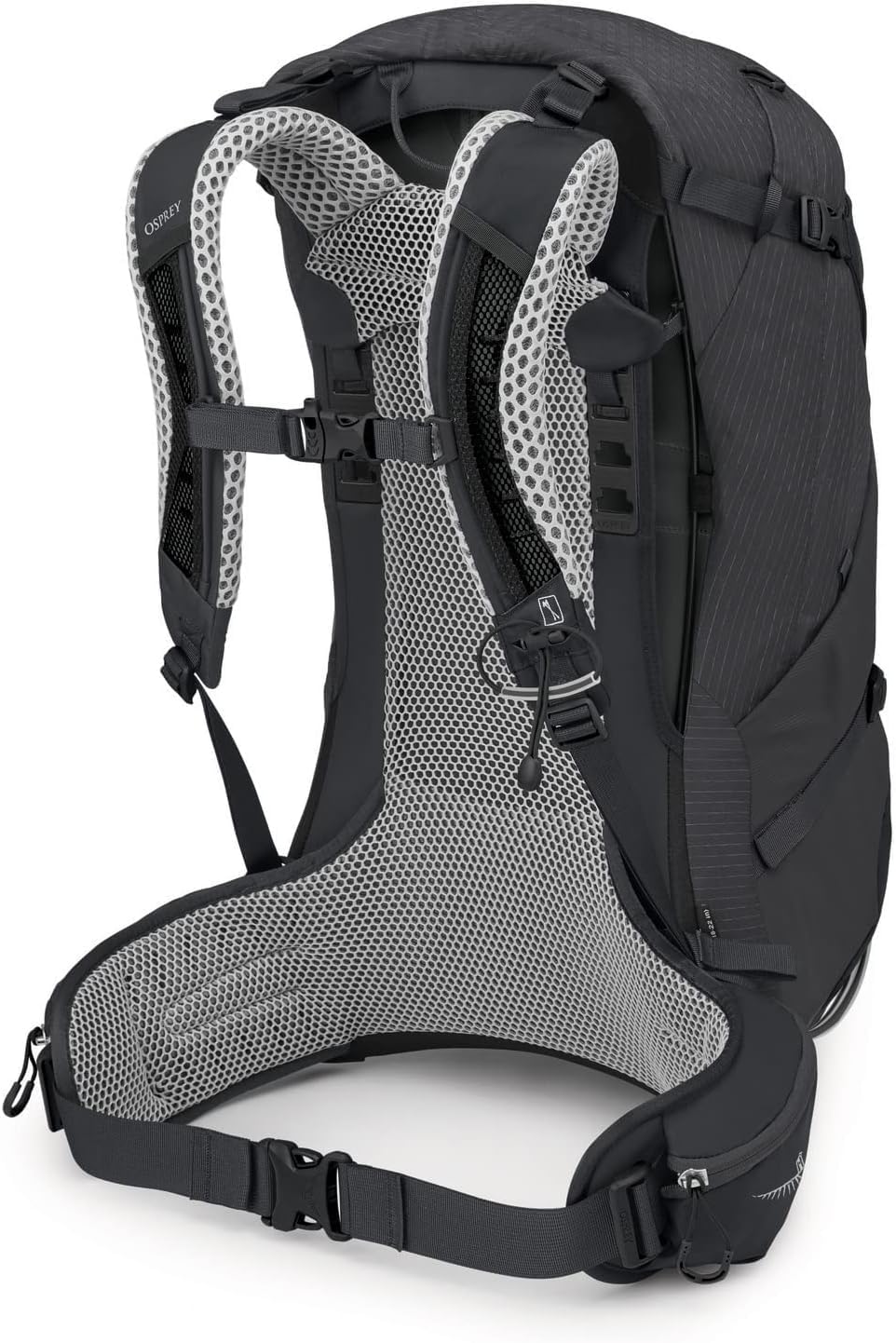 Mochila de senderismo Osprey Stratos 34L para hombre, ligera y ventilada, con funda impermeable y sistema AirSpeed - YETEK