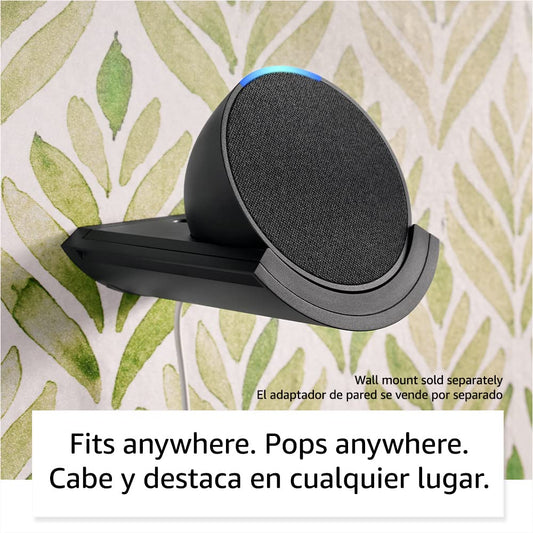 Echo Pop | Altavoz inteligente compacto con sonido completo y Alexa | Versión internacional - YETEK