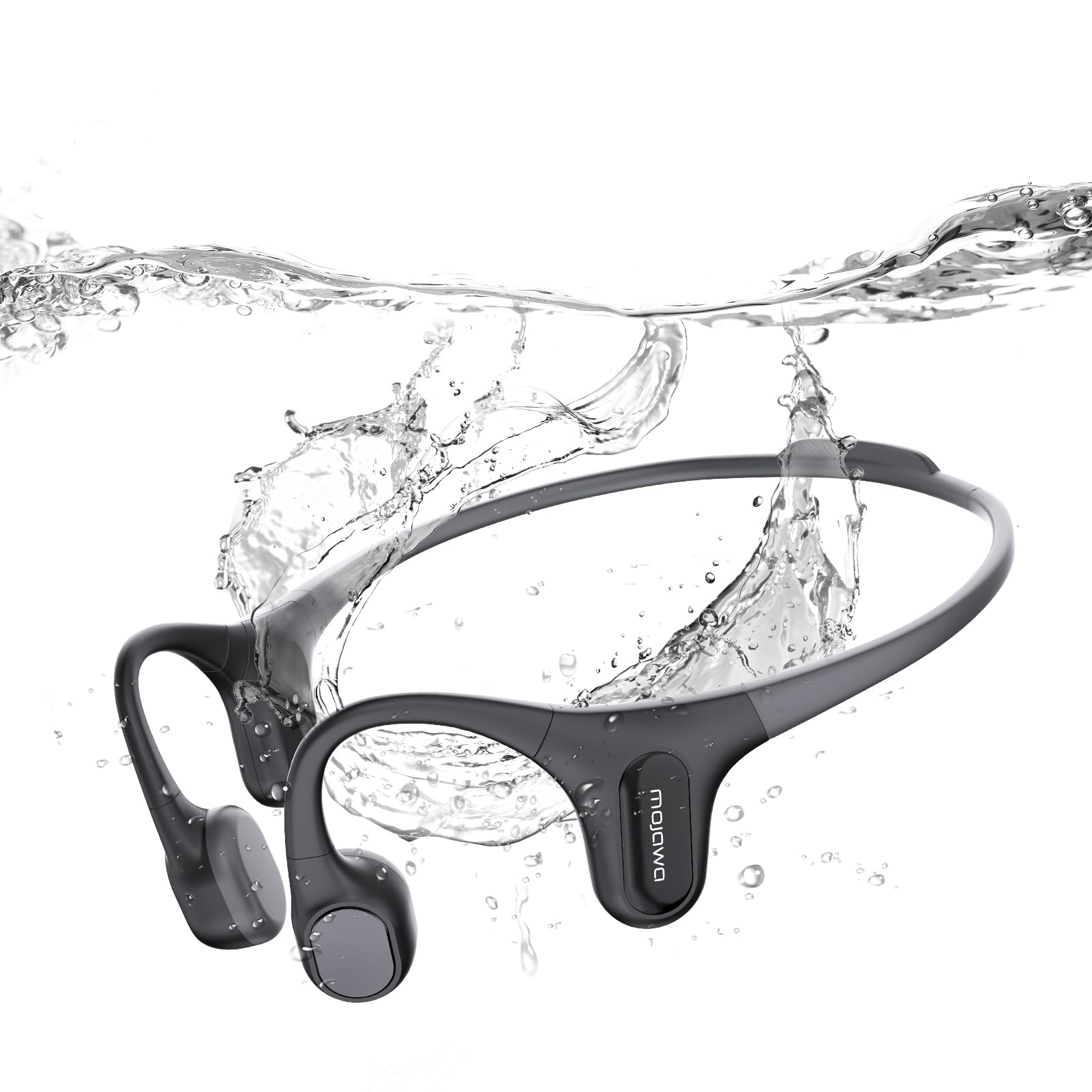 Auriculares Deportivos Mojawa Run Plus de Conducción Ósea IP68 con Bluetooth, Asistente de Voz y Almacenamiento MP3 de 32 GB - YETEK