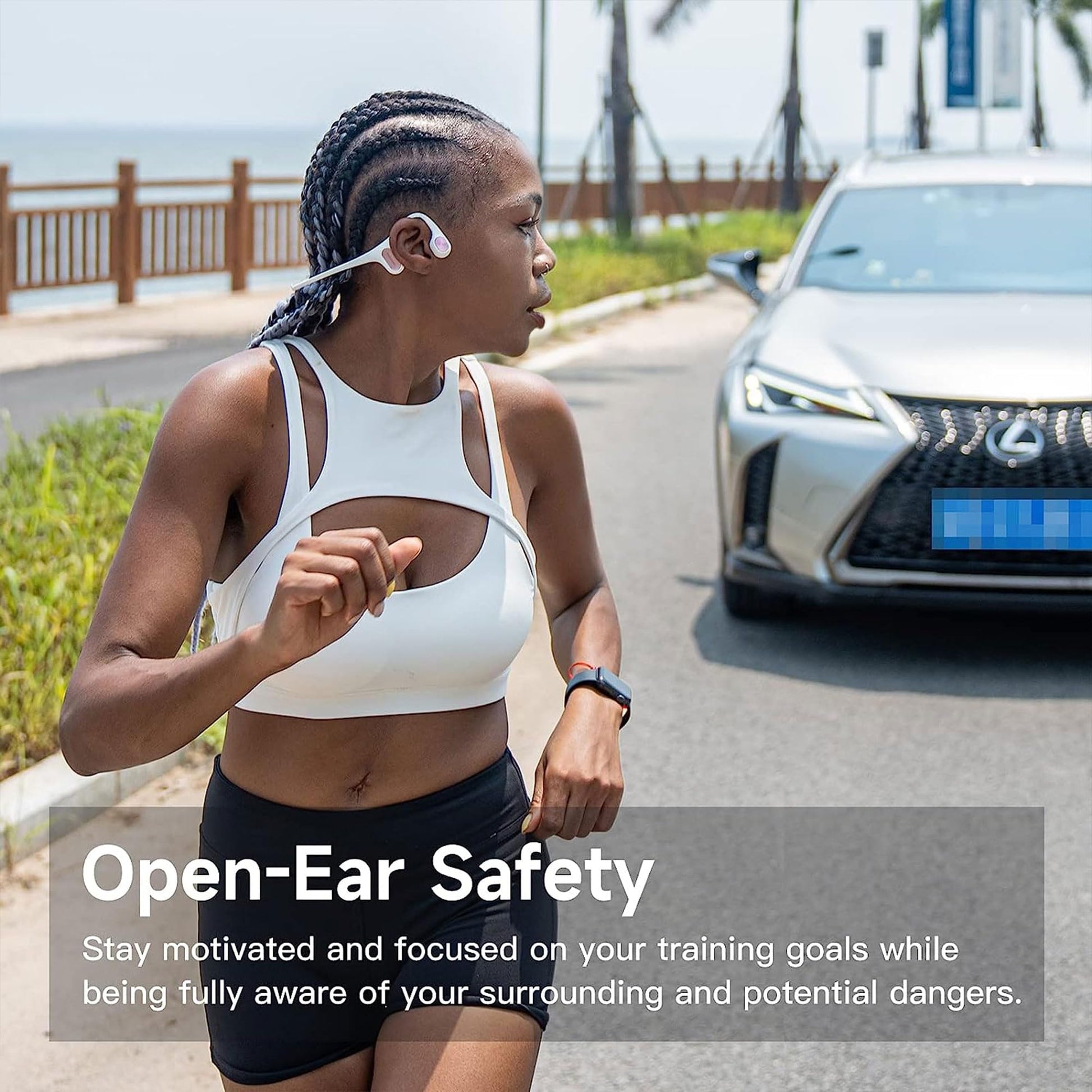 Auriculares Deportivos Mojawa Run Air (Mojo 2) Bluetooth IP68 | Diseño Abierto y Sonido Profundo para Correr, Ciclismo y Entrenamientos - YETEK