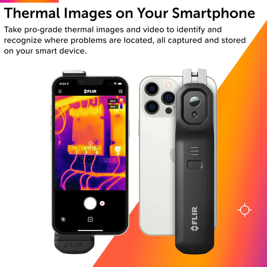 FLIR ONE Edge Pro Cámara Térmica Inalámbrica 160 × 120 con Ignite para iOS y Android - YETEK